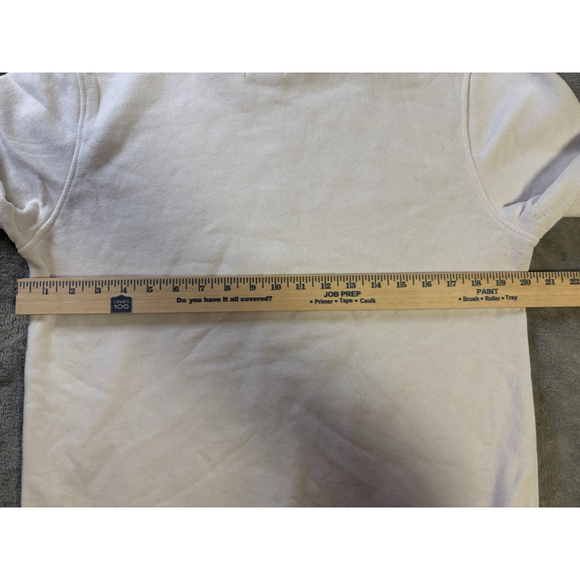 Buffalo David Bitton Hoodie Mens Medium White Pullover Super Soft Sweatshirt - Picture 6 of 6